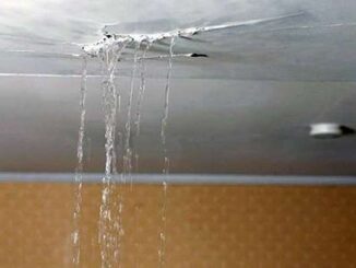 réparer fuite plafond
