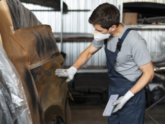 masquage peinture carrosserie