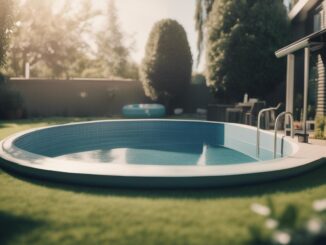 Piscine semi enterrée prix