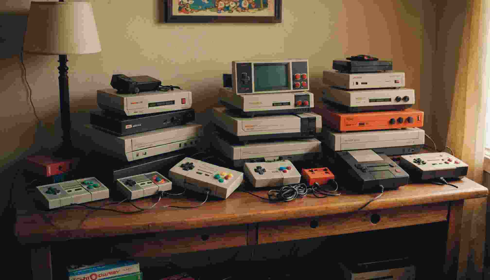 Découverte des trésors vidéoludiques : les consoles rétro de notre enfance