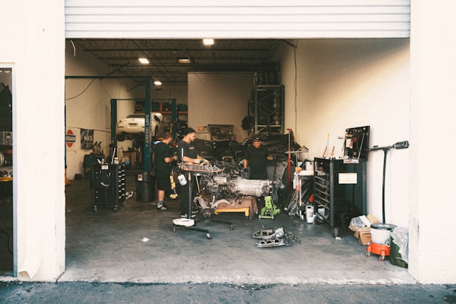 garage ou mécanicien