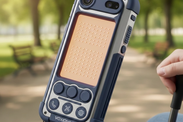 smartphone malvoyants