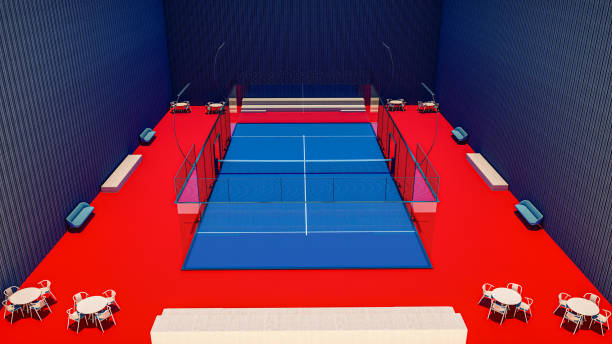 Construction court de tennis